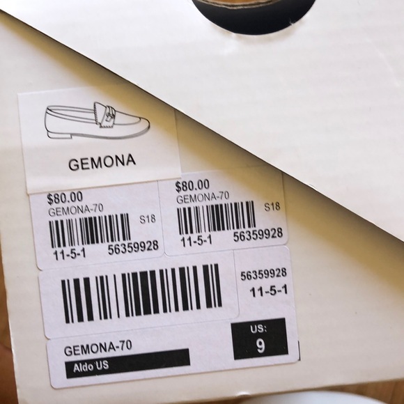 ALDO Brand New Gemona shoes in cream size us9 - Picture 5 of 5